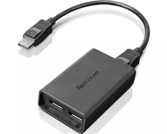 Lenovo DisplayPort to Dual DisplayPort Adapter